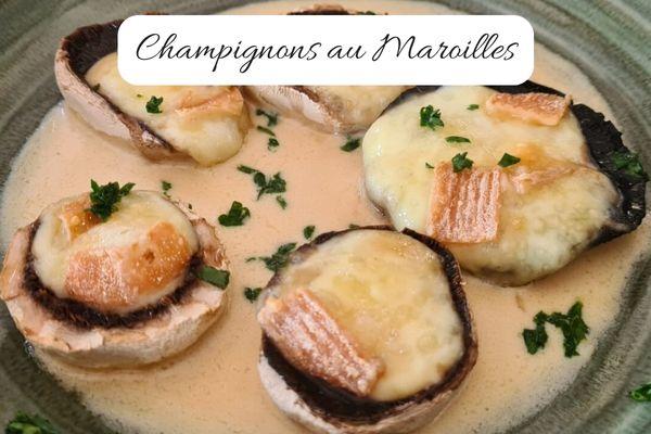 CHampignons au Maroilles