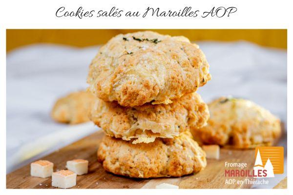 Cookies salés au Maroilles AOP