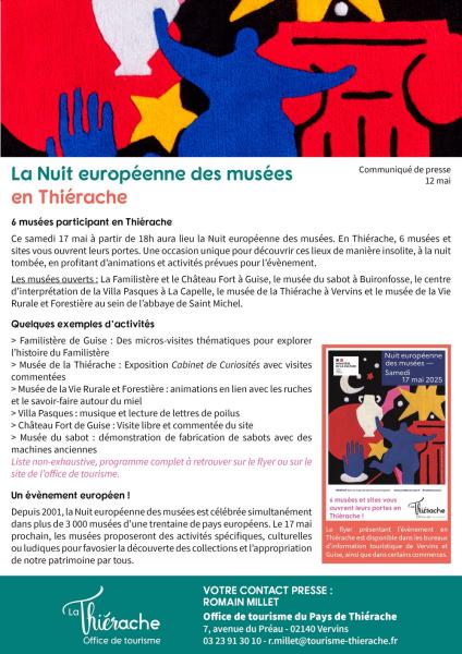 CP nuit des musées 2025