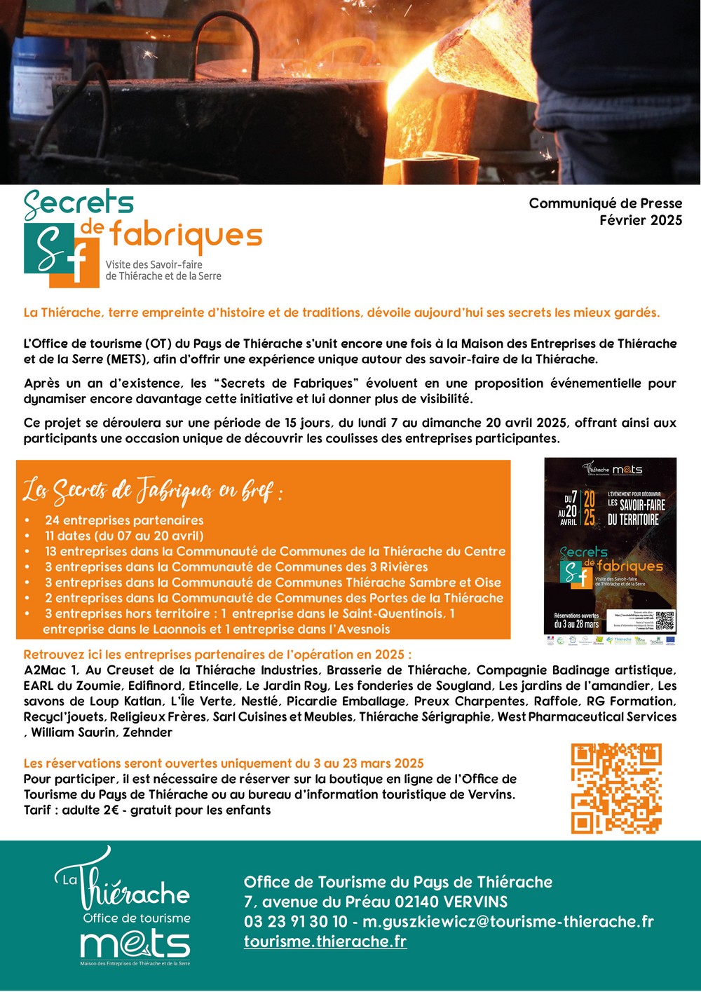 CP secrets de fabriques 2025