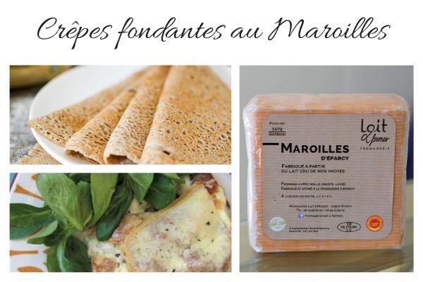 recette dde crêopes au maroilles