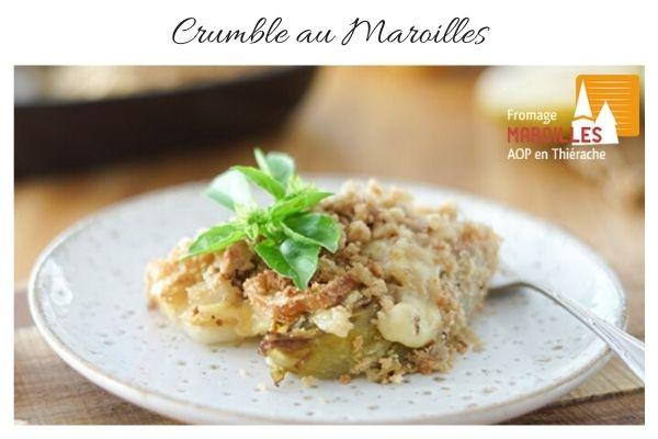 Crumble au maroilles