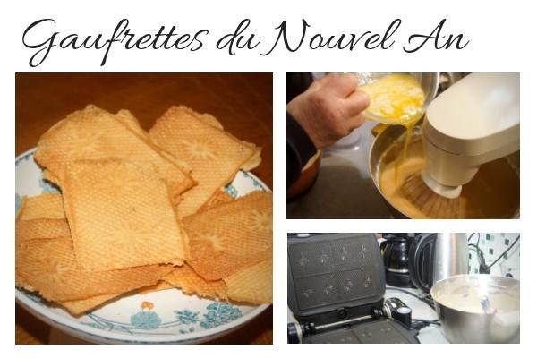 Gaufrettes du nouvel an