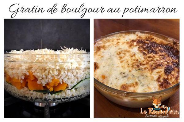 Gratin de boulgour au potimarron