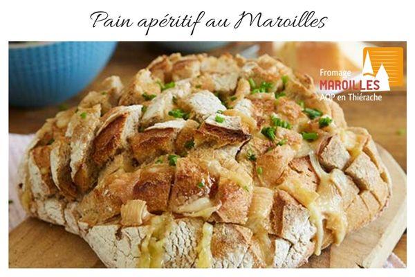 pain apéritif au maroilles