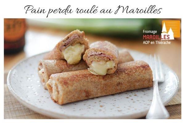 Pain perdu au Maroilles