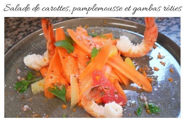 salade de carottes et galbas