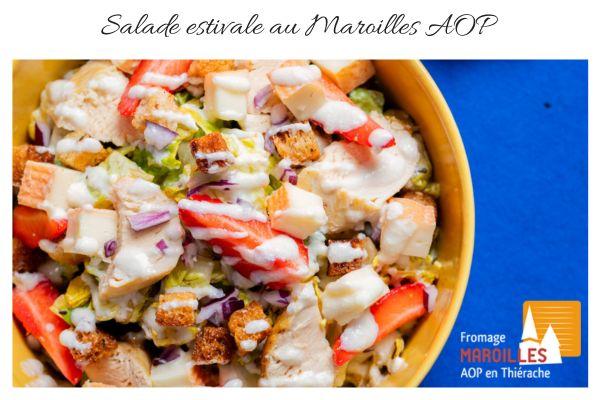 Salade estivale au Maroilles AOP