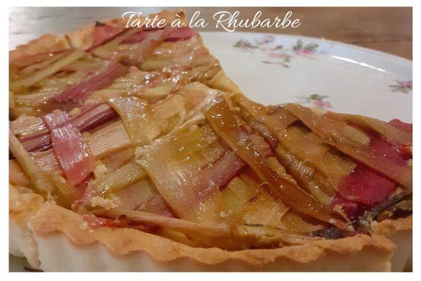 Tarte à la rhubarbe