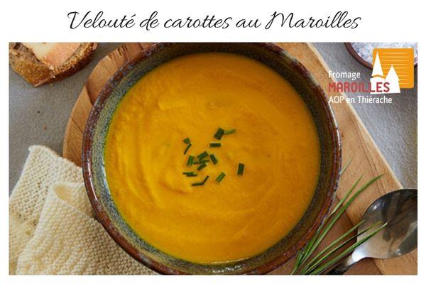 velouté de carottes au maroilles