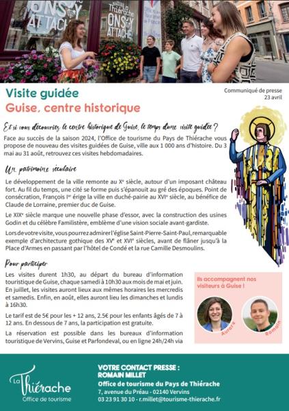 Visites de Guise 2025