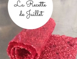 recette du cuir de framboises