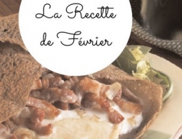 Galettes fourrées au lard et Maroilles