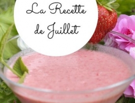 milkshake aux fraises