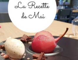 poire pochée à l'hypocras