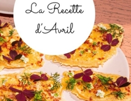 Tuile de Maroilles, moutarde et crispy de lard fumé