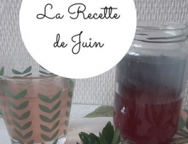 Sirop aux queues de fraises